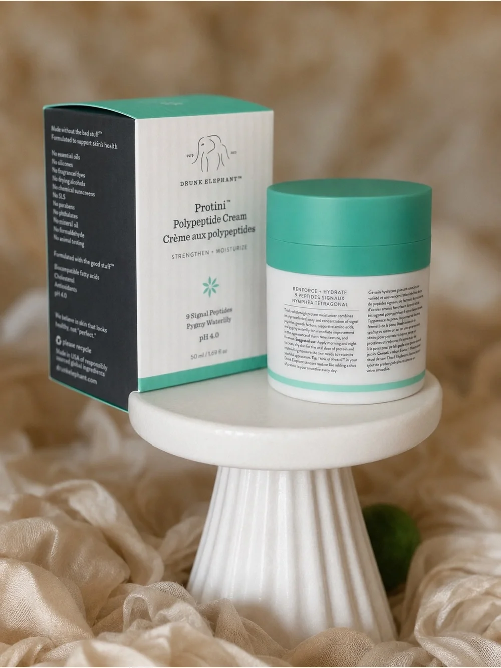 Drunk Elephant Protini™ Polypeptide Cream  Full Size 🐘✨  1.69fl oz | 50 Ml